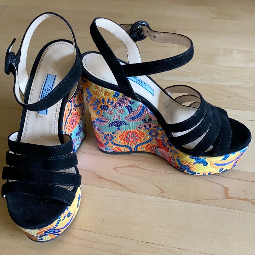 Prada platforms, 35